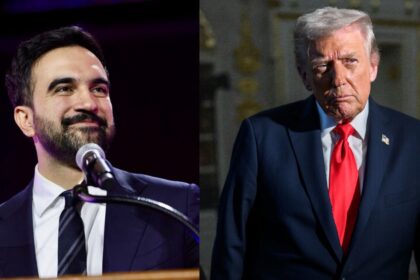 Zohran Mamdani and Donald Trump