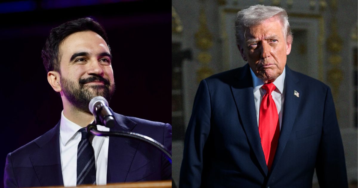 Zohran Mamdani and Donald Trump