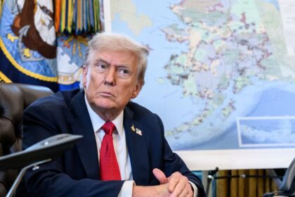 Donald Trump at the white house