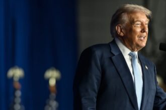 Donald Trump attended the traditional White House pardoning of the turkeys