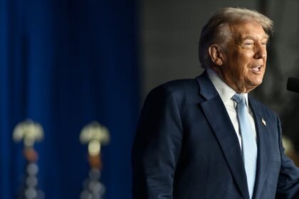 Donald Trump attended the traditional White House pardoning of the turkeys