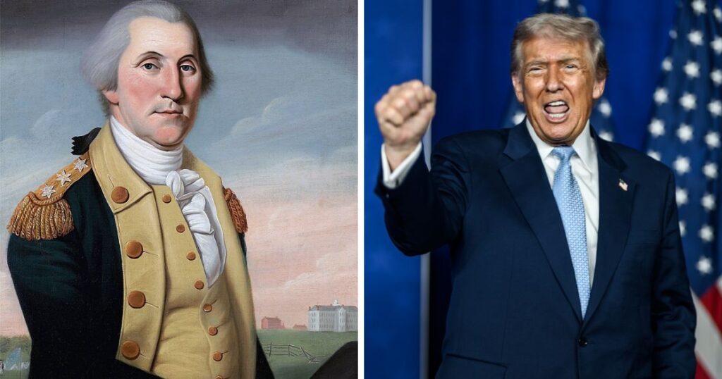 George Washington and Donald Trump