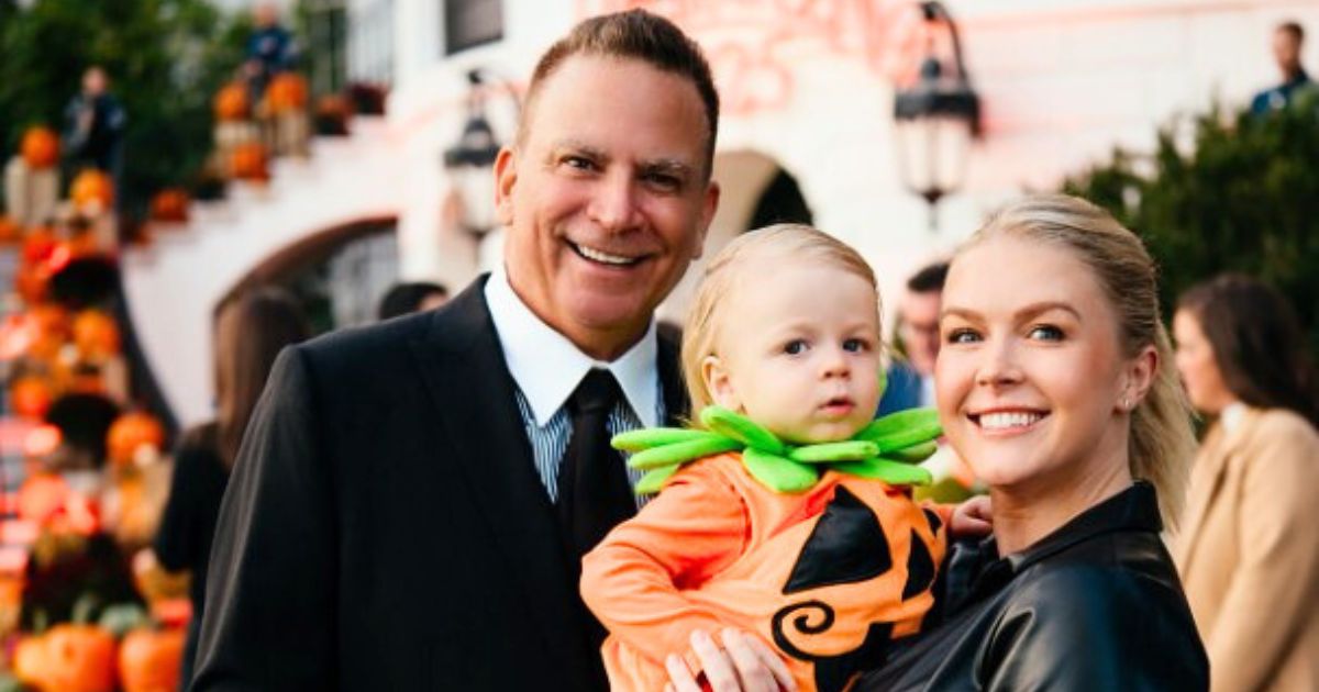 Karoline Leavitt with her husband and son