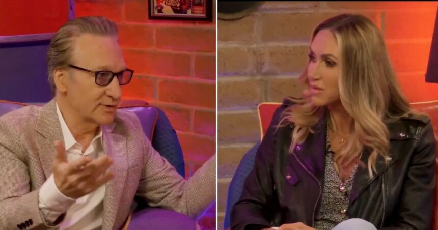 lara trump tries to Defend president infront of bill maher