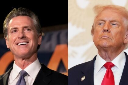 Gavin newsom mocks Donald trump