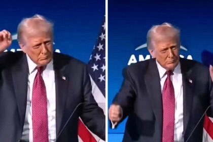 Donald Trump dancing at American Business Forum