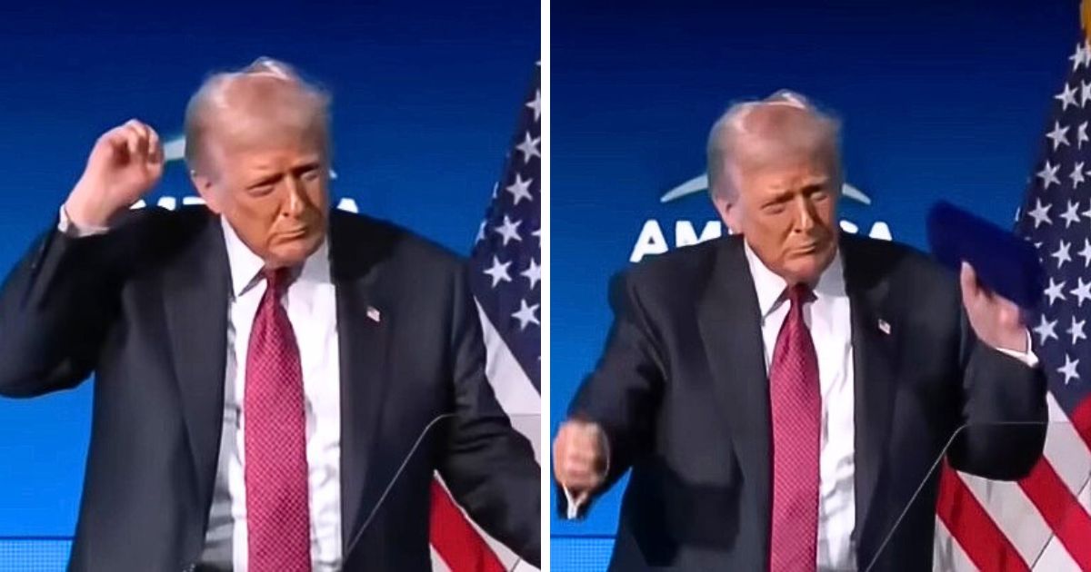 Donald Trump dancing at American Business Forum