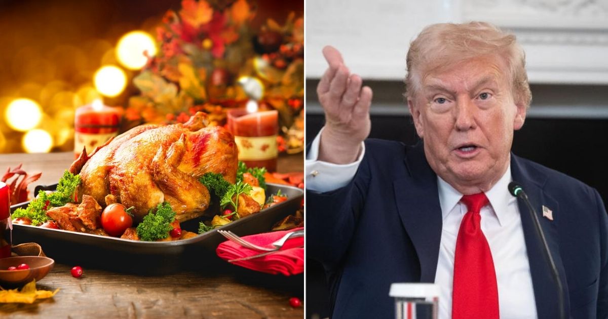 trump thanksgiving meal