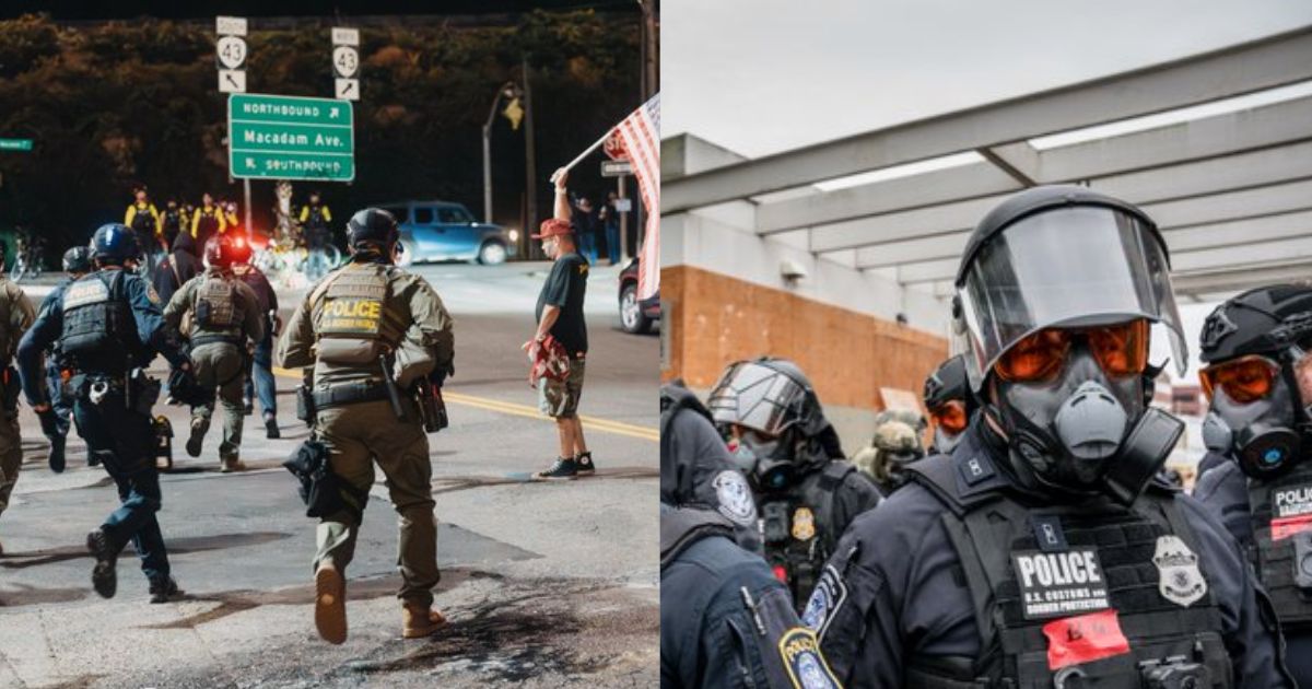 A conservative journalist has filed a lawsuit over alleged assault during a Portland protest outside ICE headquarters. (left- @tarafaul503|X.com) and (right- @hunnybadgermom|X.com).