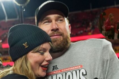 A quiet Christmas with a touch of football for Taylor Swift and Travis Kelce.