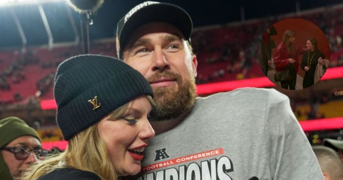 A quiet Christmas with a touch of football for Taylor Swift and Travis Kelce.