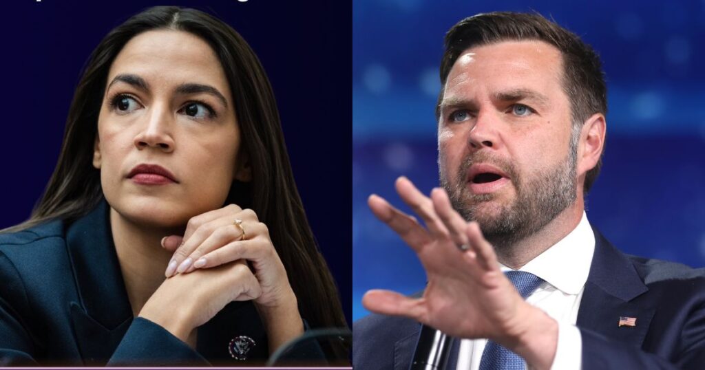 Alexandria Ocasio-Cortez, JD Vance