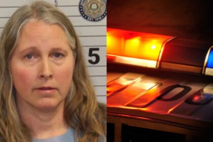 Heather Pecht and a police siren