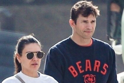 Mila Kunis and Ashton Kutcher's marriage is in trouble. (Credit: Instagram/JustJared)