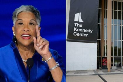 Rep. Joyce Beatty speaking about Kennedy Center