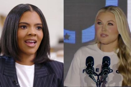 Candace Owens and Erika Kirk