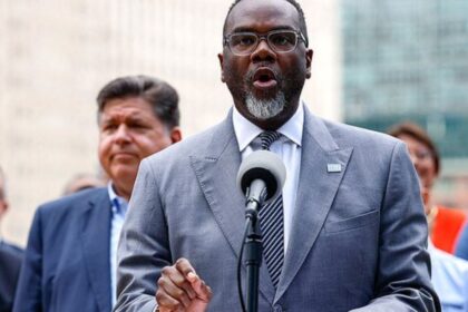 Chicago Mayor Brandon Johnson