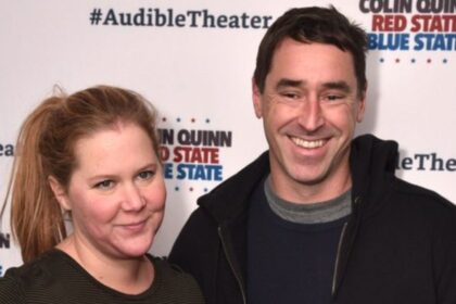 Comedian and actress Amy Schumer and chef Chris Fischer announced their split after being together for 7 years. (Image Credits: @Poo_Crave|X.com).