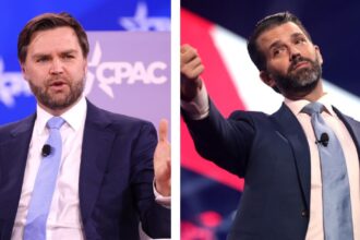 JD Vance likely to fall behind Donald Trump Jr for 2028 Republican presidential polls?