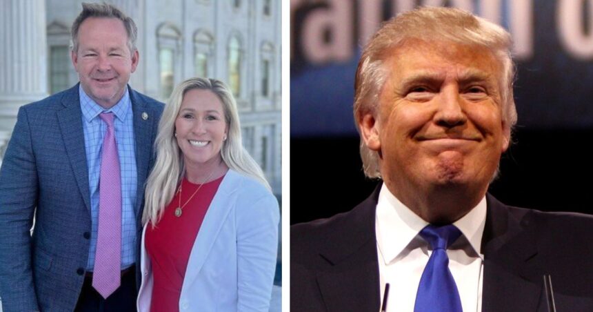 Marjorie Taylor Greene’s BF Brian Glenn has a power play on Trump amid her fallout drama