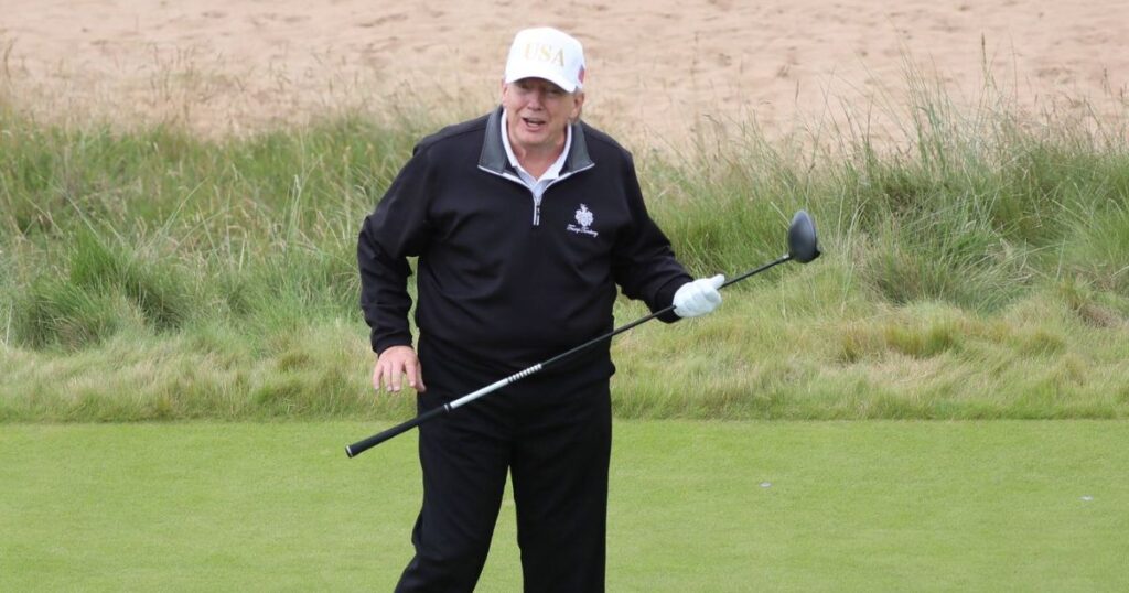 Donald Trump’s impromptu golfing trips is costing dollars on people’s pockets just before New Year