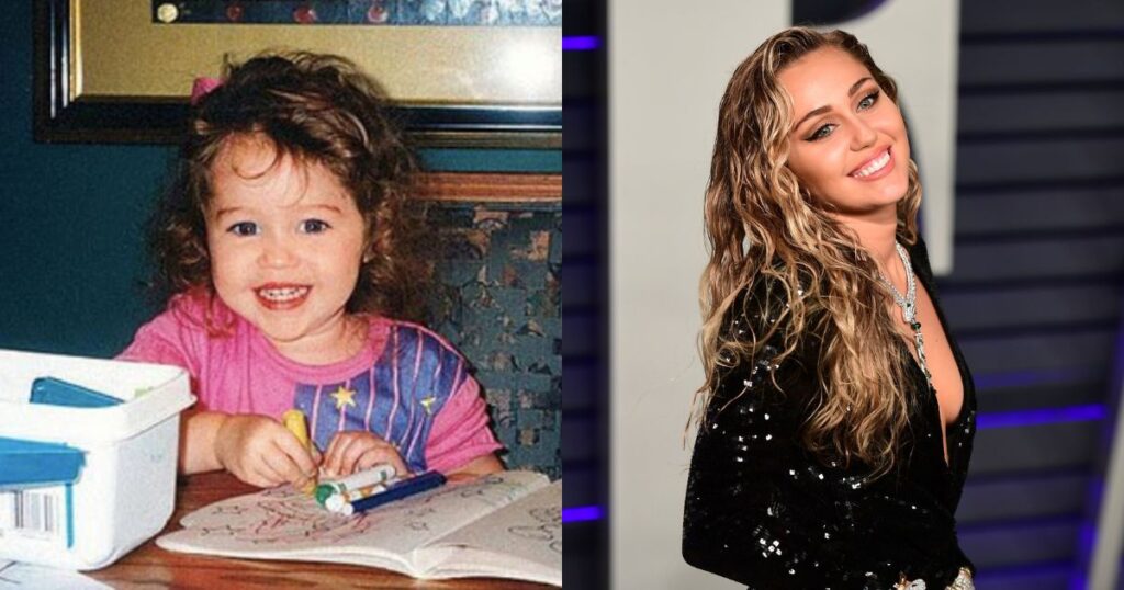 Did you know singer Miley Cyrus had a different birth name until she changed it in 2008 Here's what we know. (left- Sara @ZombieCat36| X.com) and (right- @MCNewsSource|X.com).