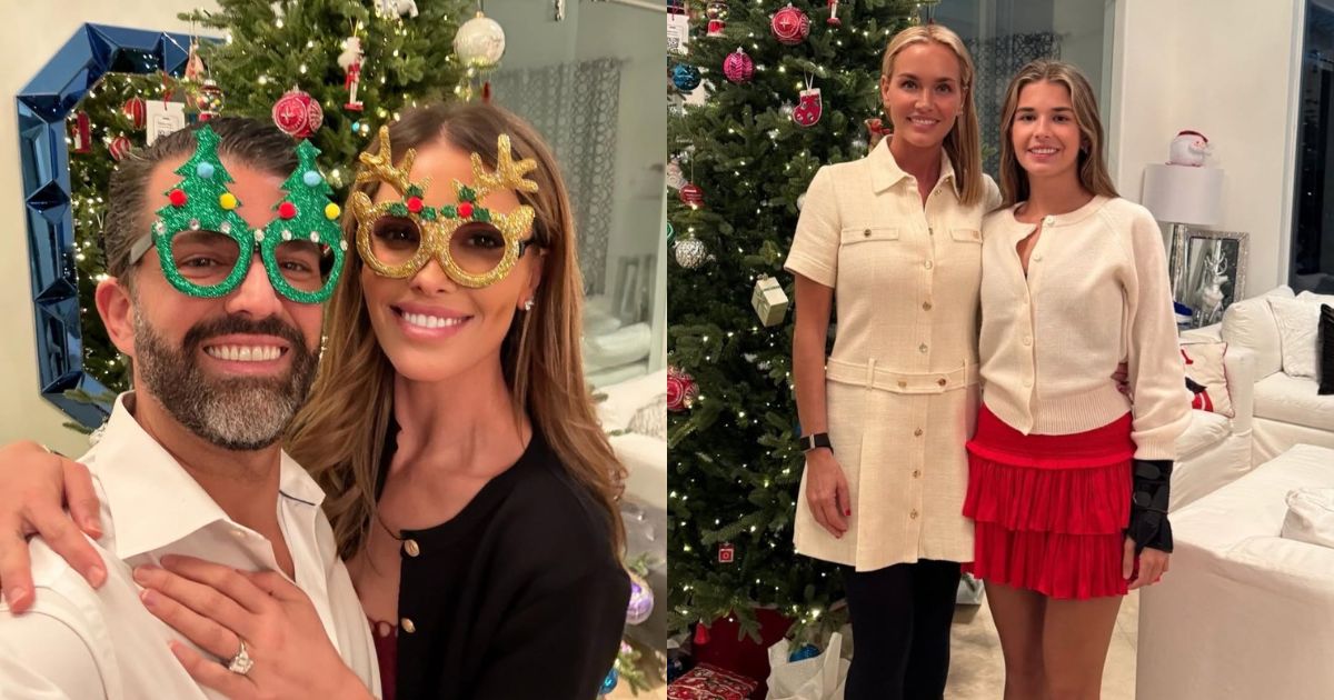 Don Jr. celebrated Christmas with close ones sans his ex-wife