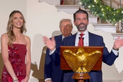 Donald Trump Jr. Announces Engagement to GF in an Awkward speech
