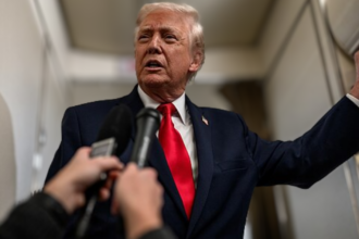 Donald Trump nervous when asked about a video