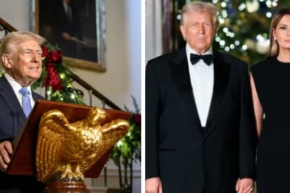 Donald Trump’s Christmas posts are full of Photoshop fails.