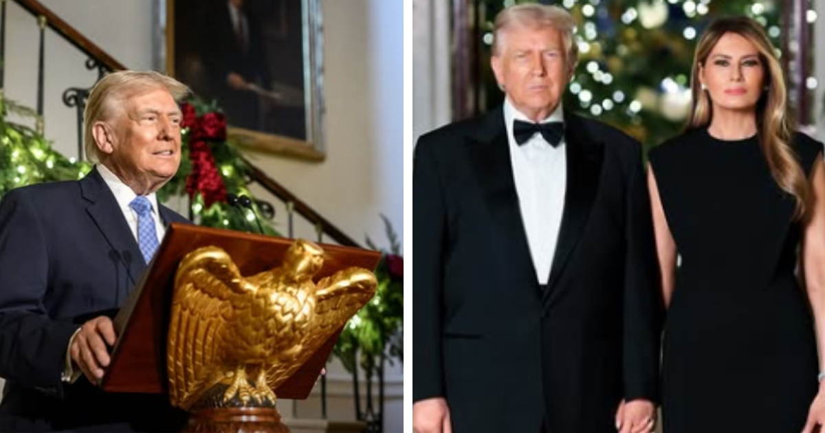 Donald Trump’s Christmas posts are full of Photoshop fails.
