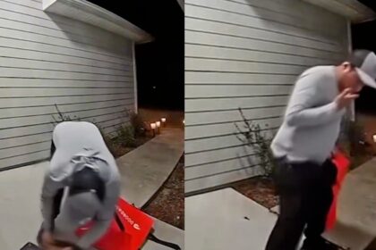 DoorDash delivery driver under fire for unhygienic food delivery