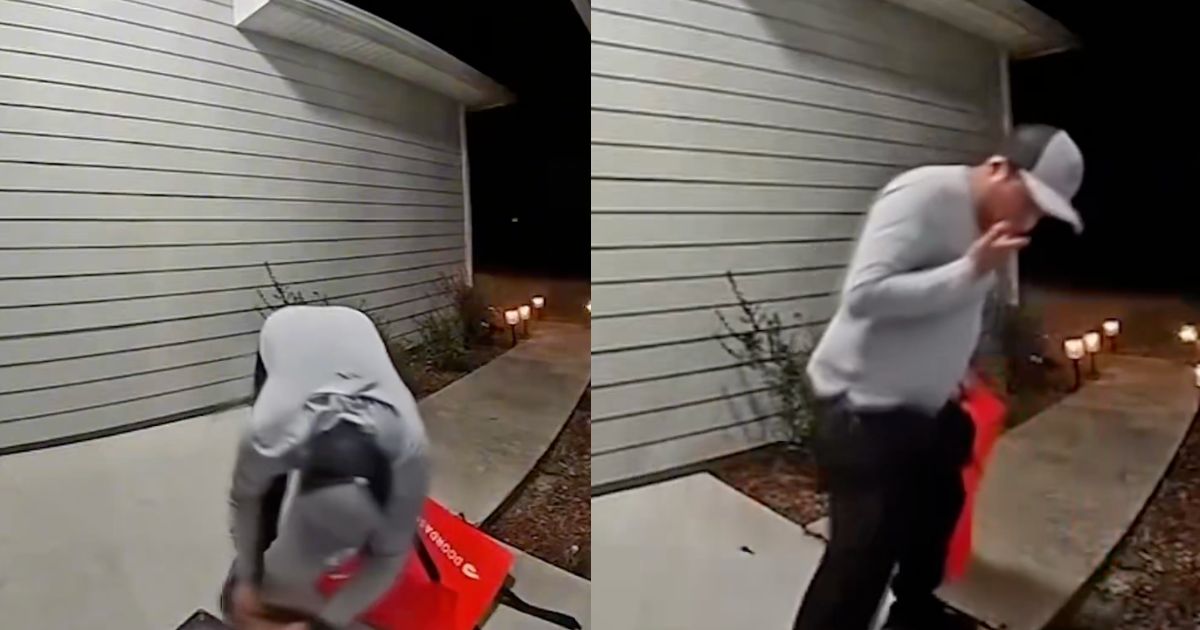 DoorDash delivery driver under fire for unhygienic food delivery