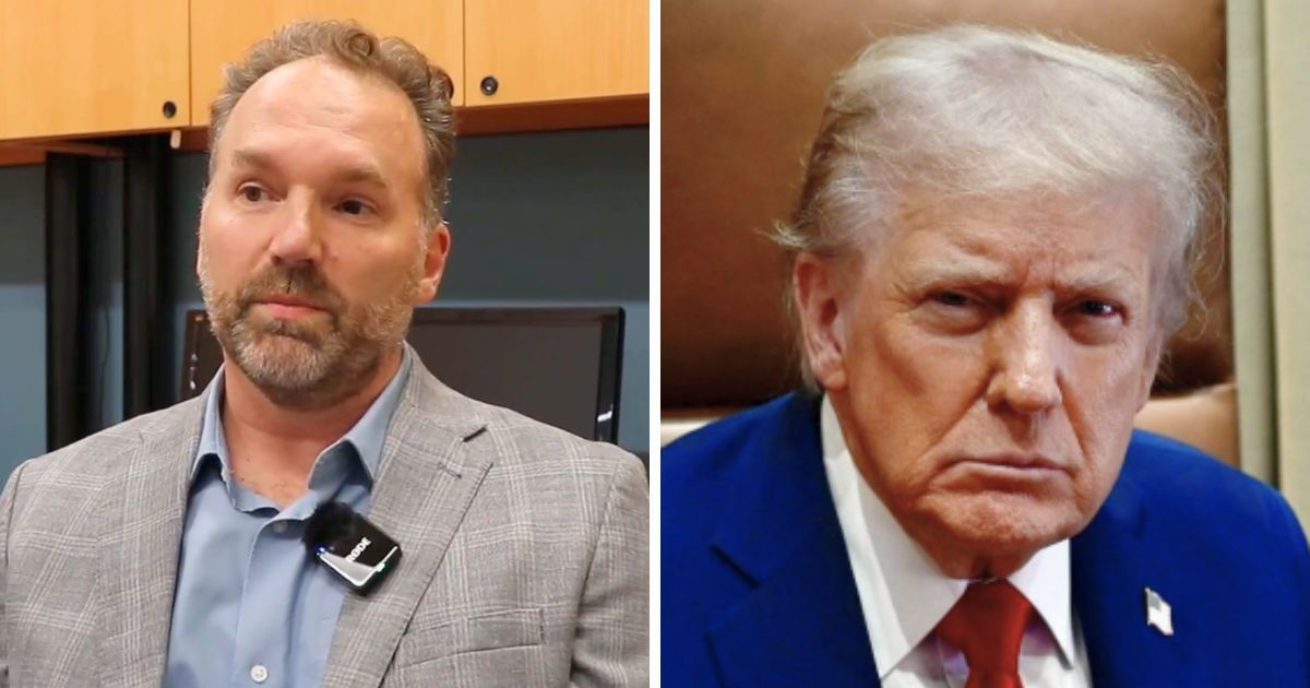 Eric Gisler celebrates after flipping Georgia’s 121st House District, which was once a pro Donald Trump seat