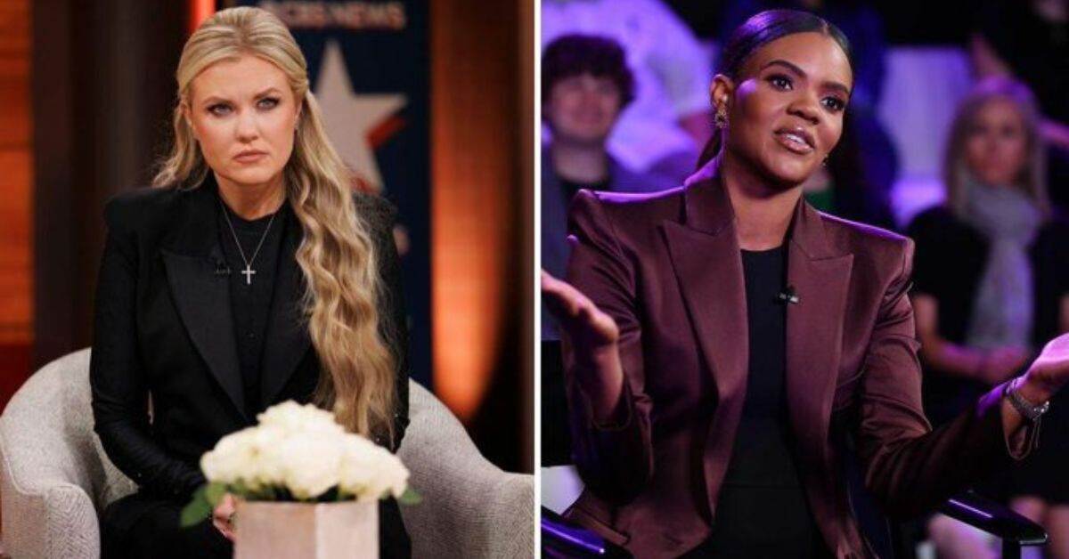 Candace Owens and Erika Kirk