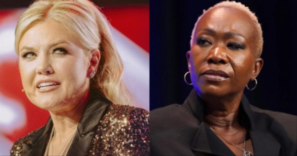 Erika Kirk and Joy Reid