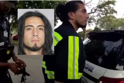 Florida two truck driver pulls away with child inside