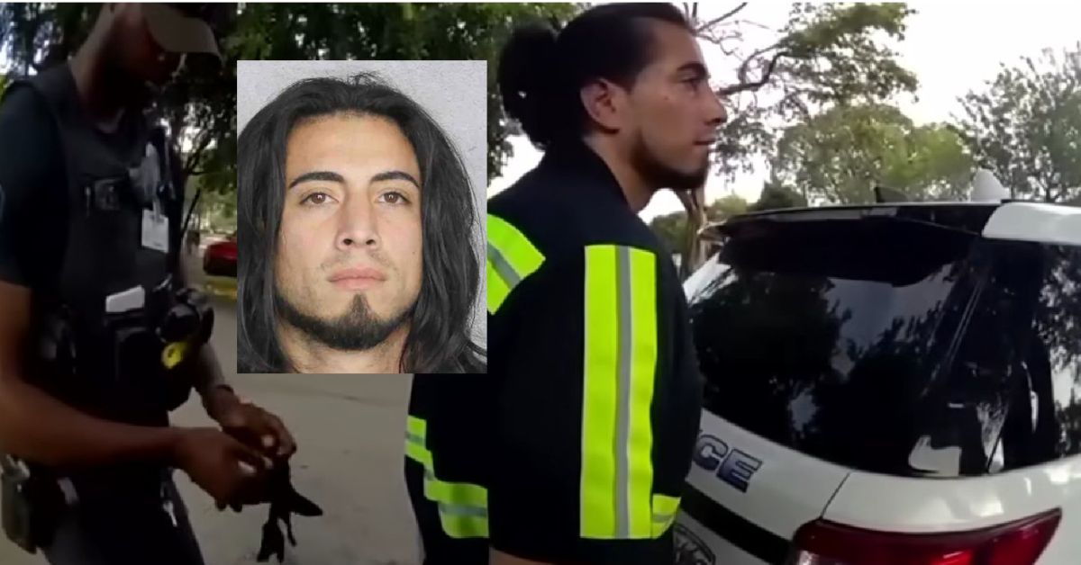 Florida two truck driver pulls away with child inside