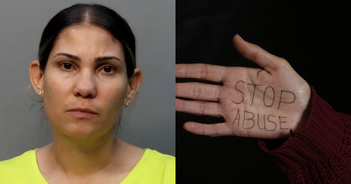 Florida mom arrested for alleged assault on teen son with household items. (left- via MDSO) and ( right- by Michelle Hart- via Pexels).