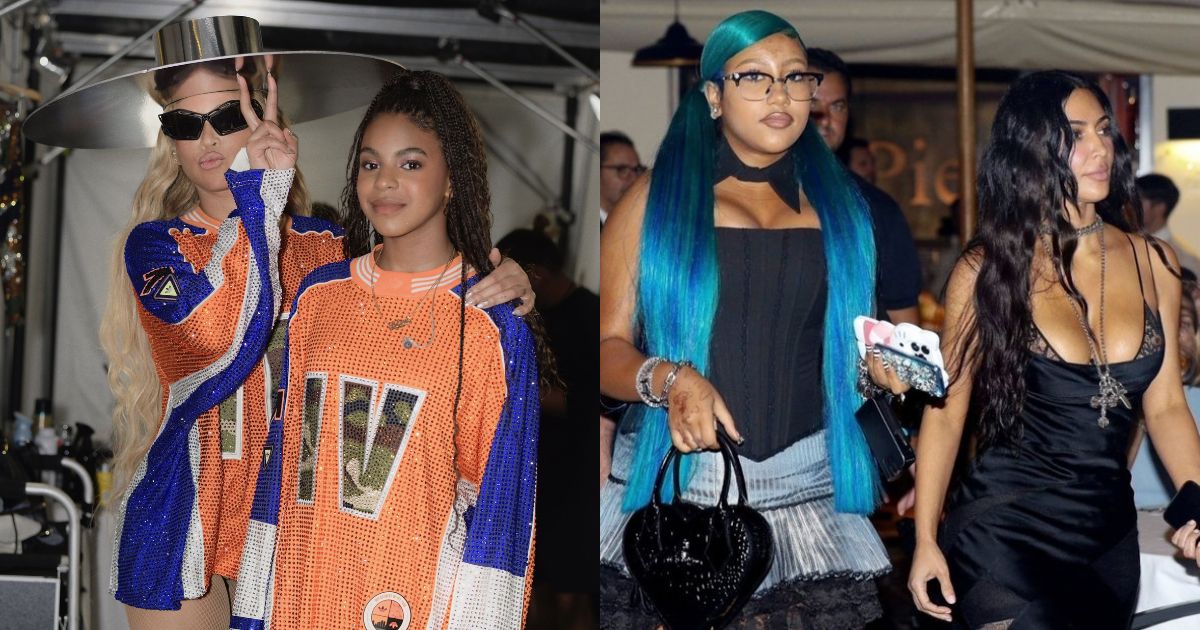 From Blue Ivy Carter to North West A sneak peak into the lives of young celebrity kids growing up in extreme luxury. (left- @beyzhive|X.com) and (right- @peace_igho|X.com)