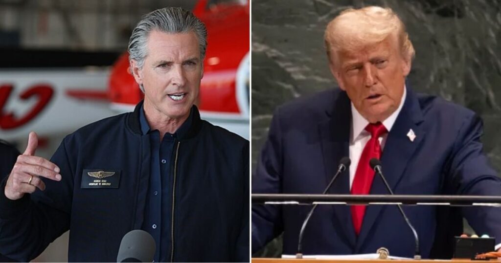 Gavin Newsom humiliates Donald Trump online
