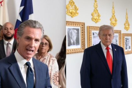 Gavin Newsom’s holiday wishes for Donald Trump and allies