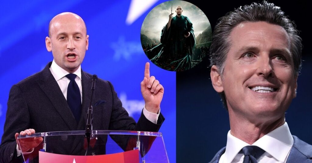 Gavin Newsom trolls Stephen Miller