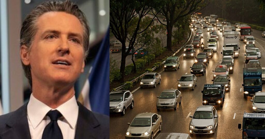 Gavin Newsom's parties are causing traffic issues