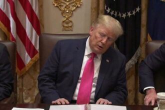 Gavin Newsom posted this picture of Donald Trump.