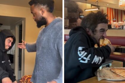 Tylor Chase pictured with co-star Daniel Curtis Lee.