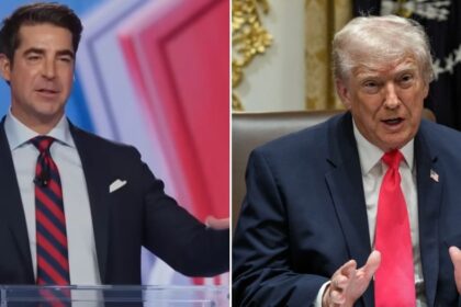 Jesse Watters revealed Donald Trump was building himself a monument.