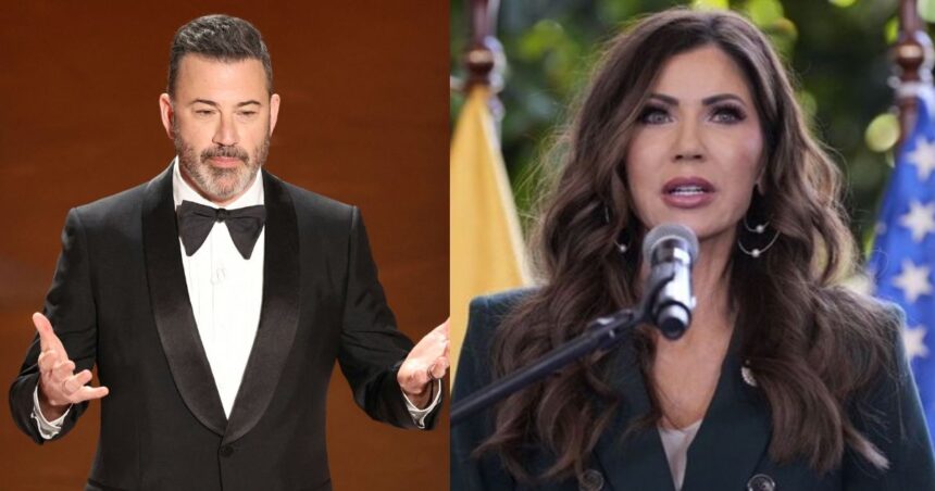 Jimmy Kimmel Roasts Kristi Noem