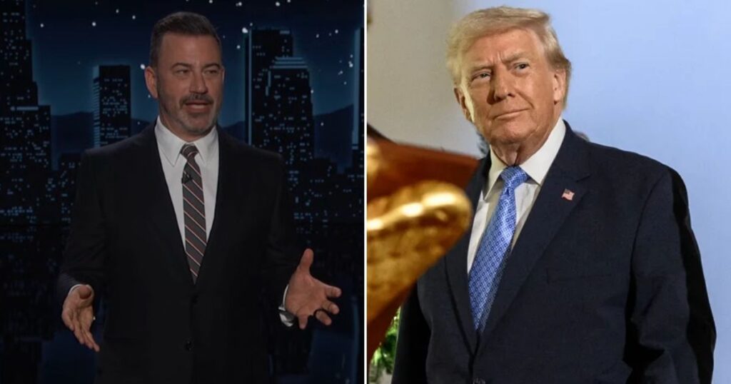 Jimmy Kimmel Calls Trump a 'Special Kind of Lunatic' After His Latest Additions to the White House