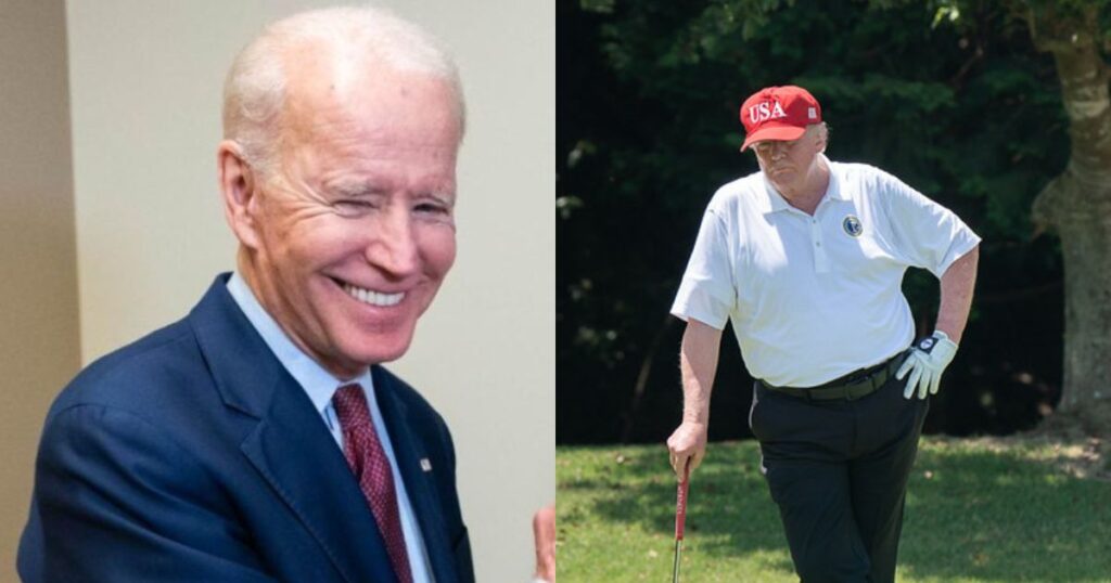 Joe Biden, Donald Trump